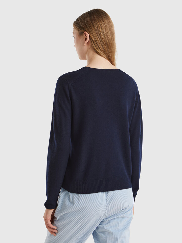 V NECK SWEATER L/S Women image number 2